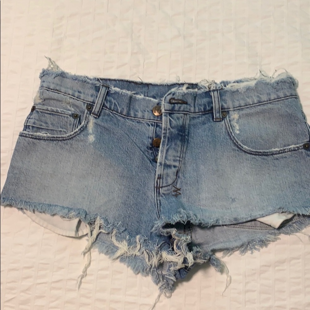 Ksubi denim shorts